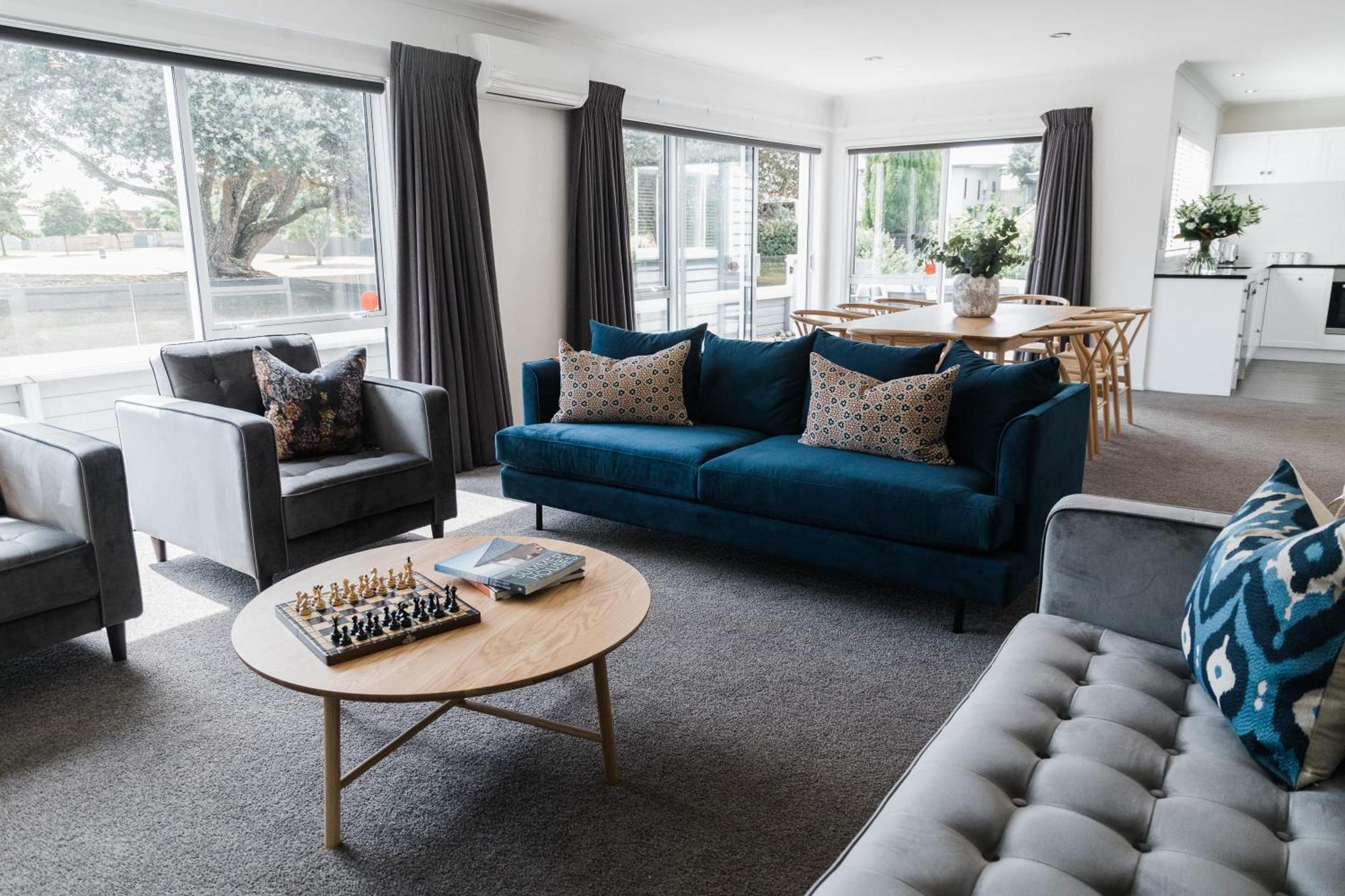 Stunning Tranquil Home With Green Space Views Mount Maunganui Exteriör bild